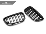 AutoTecknic Dual-Slats Carbon Fiber Front Grille Set - F87 M2 | F22 2-Series