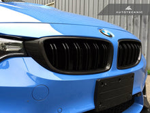 Load image into Gallery viewer, AutoTecknic Carbon Fiber Dual-Slats Front Grille Set - F32/ F36 4-Series | F80 M3 | F82 M4