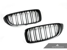 Load image into Gallery viewer, AutoTecknic Stealth Black Dual-Slats Front Grille Set - F32/ F36 4-Series | F80 M3 | F82 M4