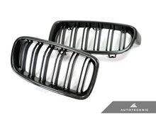 Load image into Gallery viewer, AutoTecknic Dual-Slats Carbon Front Grille Set - F30 3-Series Sedan | F31 3-Series Wagon