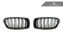 Load image into Gallery viewer, AutoTecknic Dual-Slats Carbon Front Grille Set - F30 3-Series Sedan | F31 3-Series Wagon
