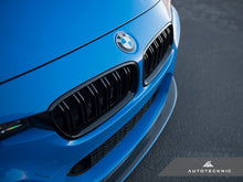 Load image into Gallery viewer, AutoTecknic Dual-Slats Glazing Black Front Grille Set - F30 3-Series