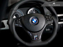 Load image into Gallery viewer, AutoTecknic Carbon Fiber Steering Wheel Trim - E9X M3 | E82 1M Coupe