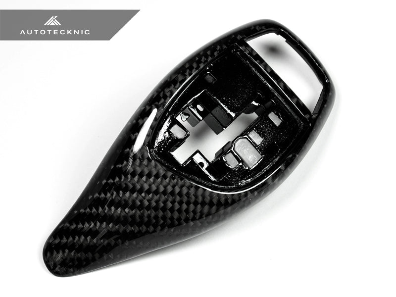 AutoTecknic Carbon Fiber Gear Selector Cover - BMW Sport Automatic Transmission Equipped Only