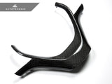 AutoTecknic Carbon Fiber Steering Wheel Trim - F20 1-Series | F22 2-Series | F30/ F34 3-Series | F32/ F36 4-Series