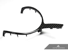 Load image into Gallery viewer, AutoTecknic Carbon Fiber M-Sport Steering Wheel Trim - F15 X5 | F16 X6