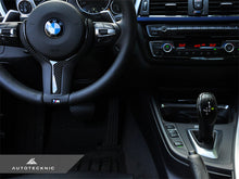 Load image into Gallery viewer, AutoTecknic Carbon Fiber M-Sport Steering Wheel Trim - F15 X5 | F16 X6