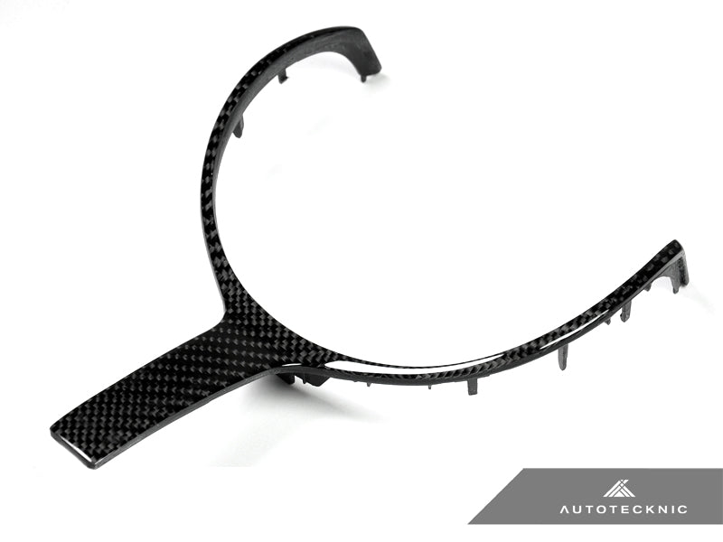 AutoTecknic Carbon Fiber M-Sport Steering Wheel Trim - F22 2-Series | F30 3-Series | F32 4-Series