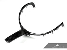 Load image into Gallery viewer, AutoTecknic Carbon Fiber M-Sport Steering Wheel Trim - F15 X5 | F16 X6