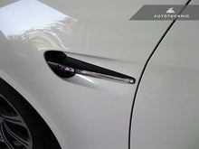 Load image into Gallery viewer, AutoTecknic Replacement Glazing Black Fender Gills - E90 Sedan/ E92 Coupe/ E93 Cabrio | M3