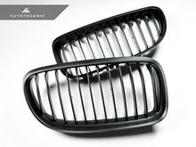 Load image into Gallery viewer, AutoTecknic Stealth Black Front Grille Set - E90 3-Series LCI