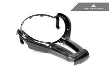 Load image into Gallery viewer, AutoTecknic Carbon Outer Steering Wheel Trim - F-Chassis M Vehicles