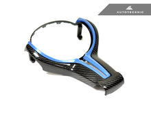 Load image into Gallery viewer, AutoTecknic Carbon Outer Steering Wheel Trim - F-Chassis M Vehicles