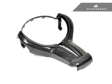 Load image into Gallery viewer, AutoTecknic Carbon Outer Steering Wheel Trim - F-Chassis M Vehicles