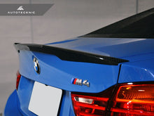 Load image into Gallery viewer, AutoTecknic Dry Carbon Fiber Performante Trunk Spoiler - F82 M4 | M4 Competition