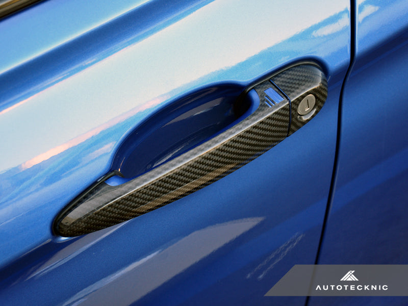 AutoTecknic Dry Carbon Fiber Door Handle Trims - F32/ F33/ F36 4-Series