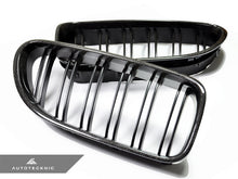 Load image into Gallery viewer, AutoTecknic Dual-Slats Carbon Fiber Front Grille Set - F06 Gran Coupe / F12 Coupe / F13 Cabrio | 6 Series &amp; M6