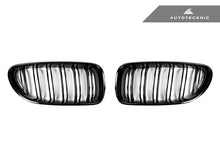 Load image into Gallery viewer, AutoTecknic Dual-Slats Glazing Black Front Grille Set - F06 Gran Coupe / F12 Coupe / F13 Cabrio | 6 Series &amp; M6