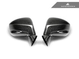 AutoTecknic Replacement Dry Carbon Mirror Covers - Nissan R35 GTR