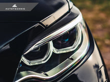 Load image into Gallery viewer, AutoTecknic Carbon Fiber Headlight Covers - F87 M2/ M2 Competition | F22 2-Series