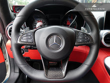 Load image into Gallery viewer, AutoTecknic Carbon Fiber Steering Wheel Trim - Mercedes-Benz Various AMG Vehicles