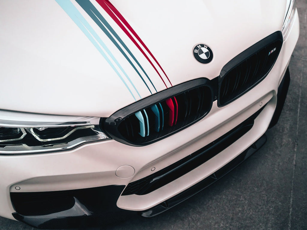 AutoTecknic Dry Carbon Fiber Center Front Lip - F90 M5 | F90 M5 Competition Pre-LCI