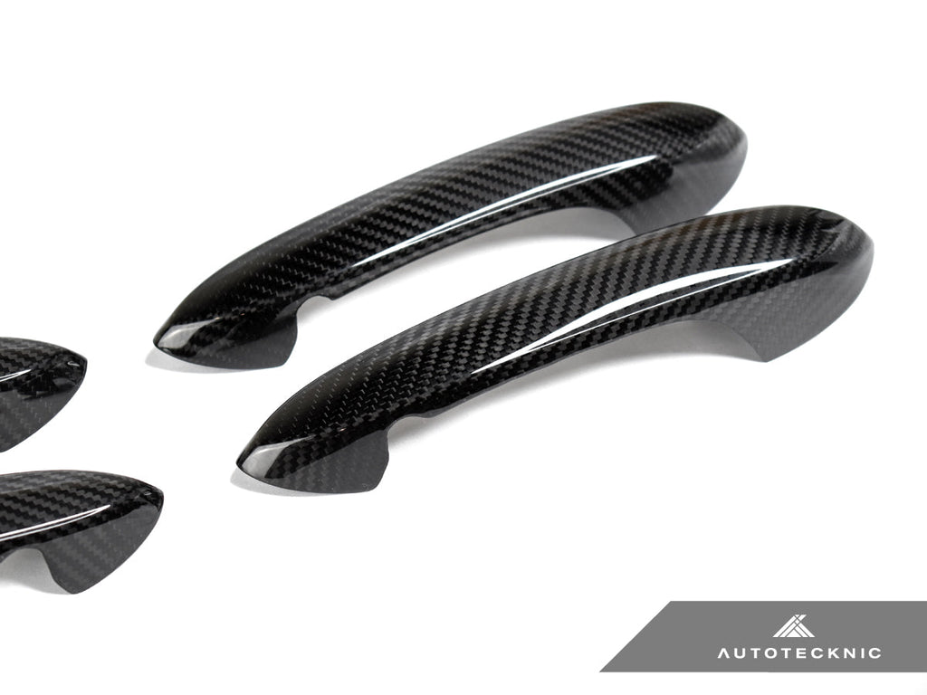 AutoTecknic Dry Carbon Door Handle Trim Set - F93 M8 Gran Coupe