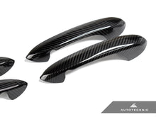 Load image into Gallery viewer, AutoTecknic Dry Carbon Door Handle Trim Set - F93 M8 Gran Coupe