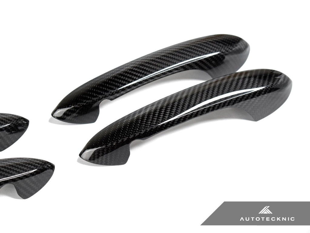 AutoTecknic Dry Carbon Door Handle Trim Set - G42 2-Series Coupe