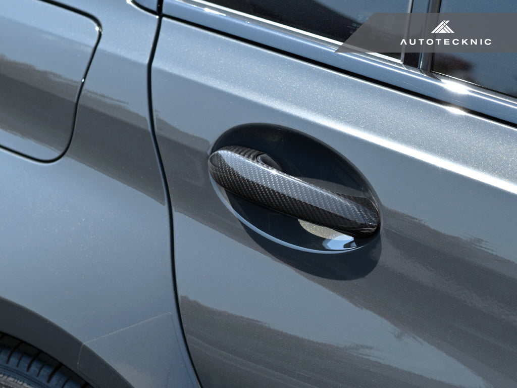 AutoTecknic Dry Carbon Door Handle Trim Set - F40 1-Series | F44 2-Series Gran Coupe