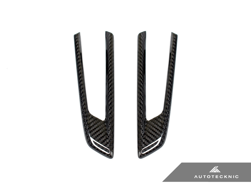 AutoTecknic Dry Carbon Fiber Fender Trim - F9X M8