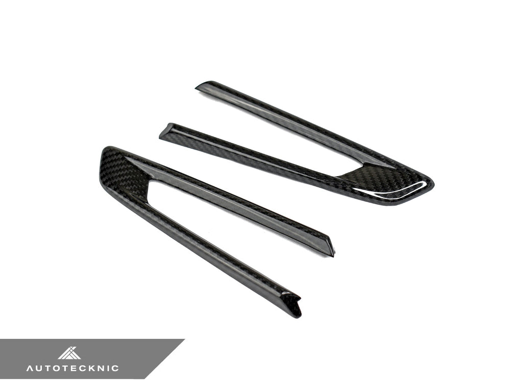 AutoTecknic Dry Carbon Fiber Fender Trim - F9X M8