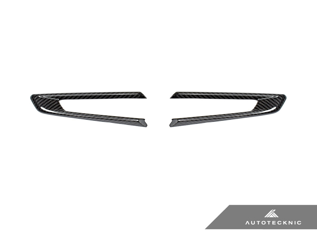 AutoTecknic Dry Carbon Fiber Fender Trim - F9X M8