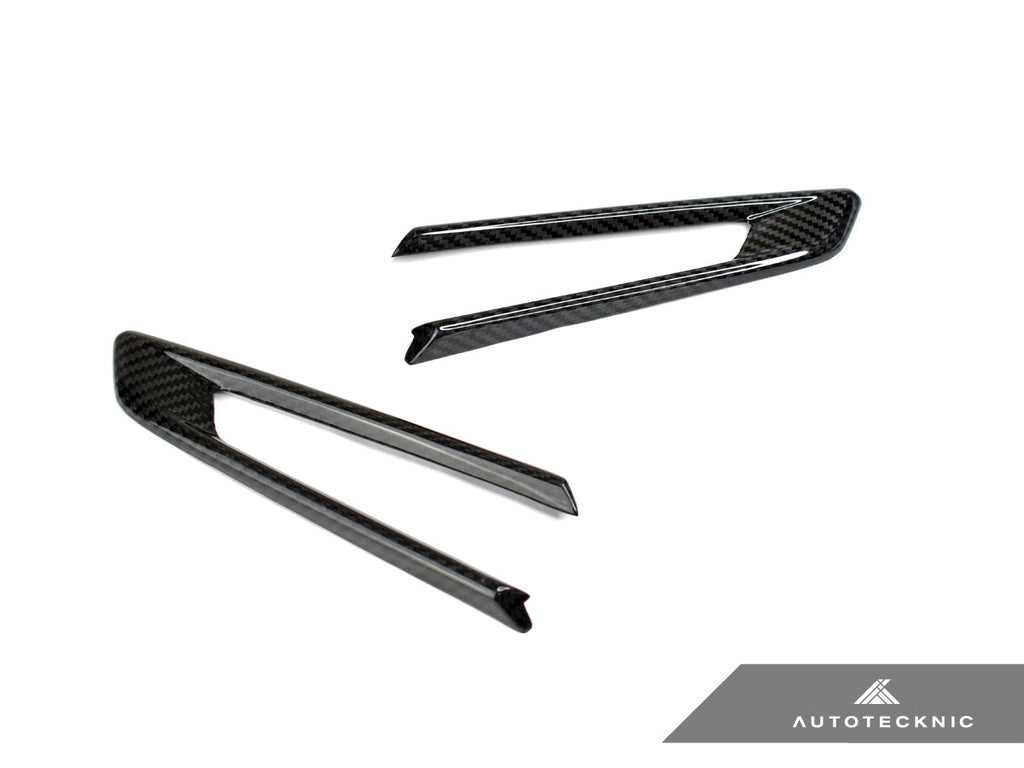 AutoTecknic Dry Carbon Fiber Fender Trim - F9X M8