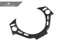 Load image into Gallery viewer, AutoTecknic Dry Carbon Fiber Steering Wheel Trim - Nissan R35 GT-R