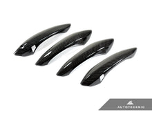 Load image into Gallery viewer, AutoTecknic Dry Carbon Fiber Door Handle Trims - F10 5-Series | F06/ F12/ F13 6-Series | F01 7-Series