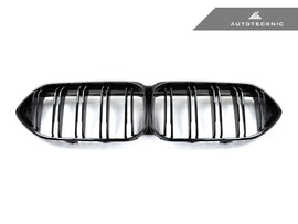 AutoTecknic Painted Glazing Black Dual-Slat Front Grille - F44 2-Series Gran Coupe