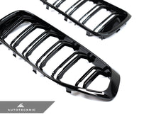 Load image into Gallery viewer, AutoTecknic Painted Glazing Black Dual-Slat Front Grille Set - G29 Z4
