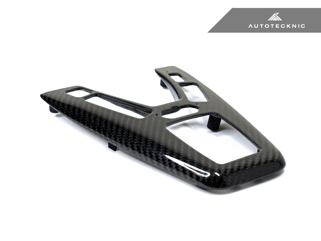 AutoTecknic Dry Carbon Fiber Shift Console Trim - F10 M5 M-DCT