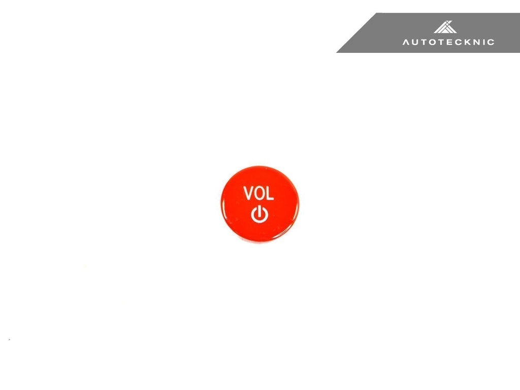 AutoTecknic Bright Red Audio Volume Button - G05 X5 | G06 X6 | G07 X7