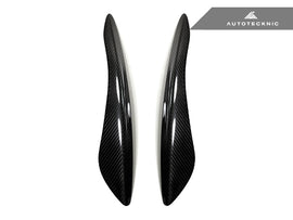 AutoTecknic Carbon Fiber Headlight Covers - Infiniti G35 Coupe