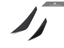 Load image into Gallery viewer, AutoTecknic Front Bumper Dry Carbon Canard Set - G80 M3 | G82 M4