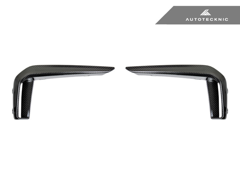 AutoTecknic Dry Carbon Front Bumper Trim - G30 5-Series M-Sport