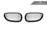 AutoTecknic Gloss Black Front Grille Set - E60 5-Series | M5