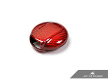 Load image into Gallery viewer, AutoTecknic Red Carbon Remote Key Case - MINI Cooper F54/ F55/ F56/ F57 | Countryman F60