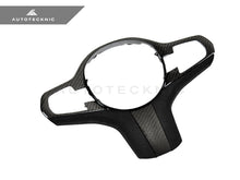 Load image into Gallery viewer, AutoTecknic Carbon Alcantara Steering Wheel Trim - G01 X3 | G02 X4