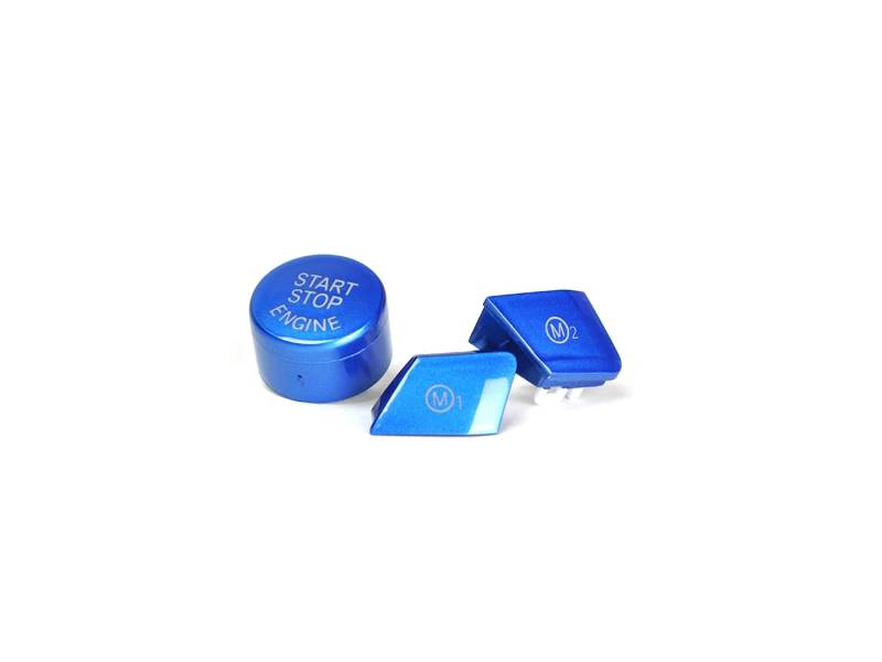 AutoTecknic Royal Blue M1/ M2 Button Set - F85 X5M | F86 X6M