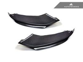 AutoTecknic Vacuumed Carbon Fiber Aero Splitters - F32/ F33/ F36 4-Series M-Sport