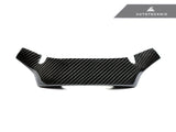 AutoTecknic Replacement Carbon Steering Wheel Top Cover - F91/ F92/ F93 M8