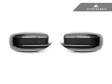 AutoTecknic Replacement Dry Carbon Mirror Covers - Dodge Charger 2011-2019